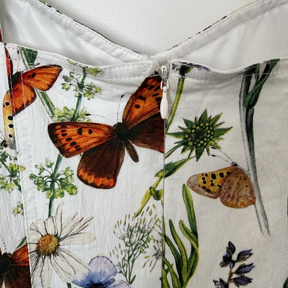 Avec Les Files Butterfly MIDI Dress - Picture 5 of 6